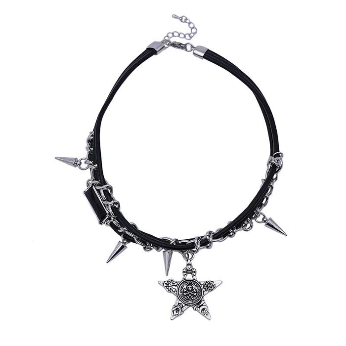 SUMMERBLACK Y2K Gothic Punk Choker style #01