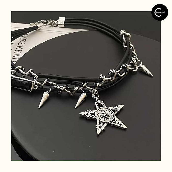 SUMMERBLACK Y2K Gothic Punk Choker style #01