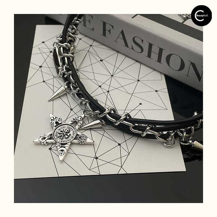 SUMMERBLACK Y2K Gothic Punk Choker style #01