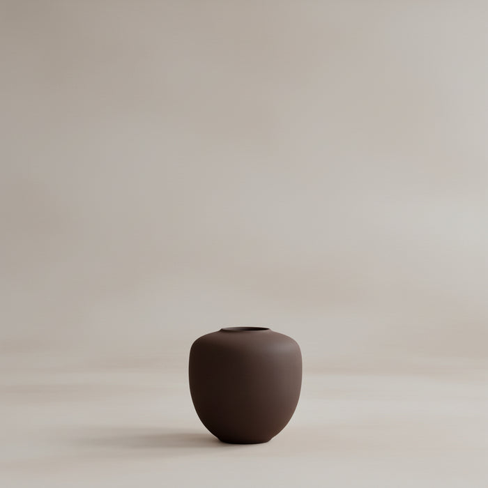 101 Copenhagen - Sunao Vase, Mini - Chocolate Brown - Vase