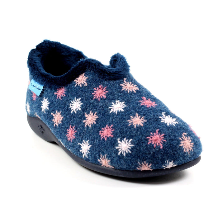 Sundance Navy Slipper