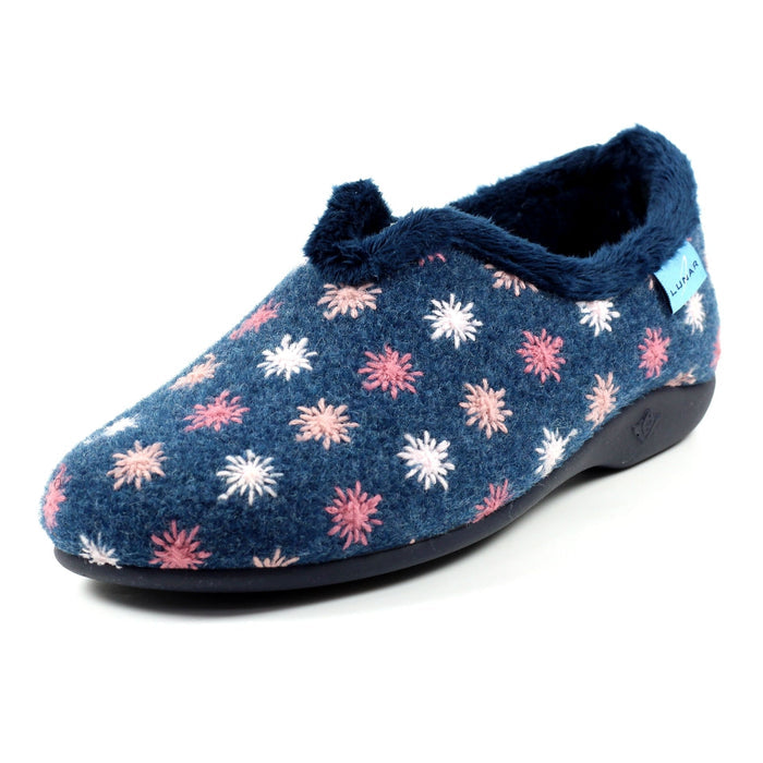 Sundance Navy Slipper