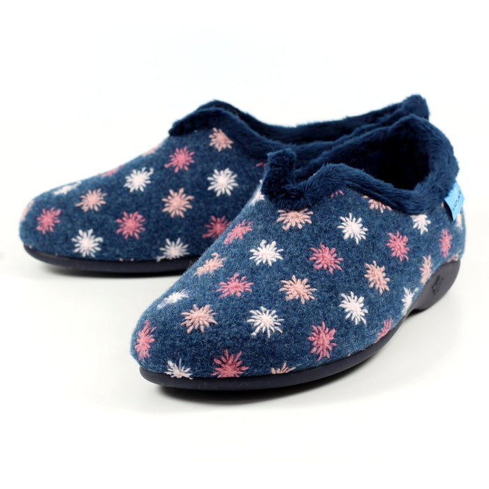 Sundance Navy Slipper