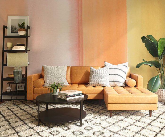 Sunrays Color Block Wall Mural-Wall Mural-Eazywallz