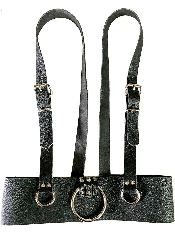 Suspender Harness With Wide Waist Belt