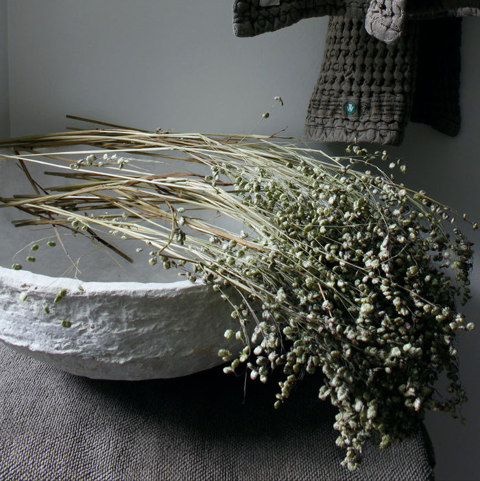 SUSTAIN Sculptural Bowl - medium, white