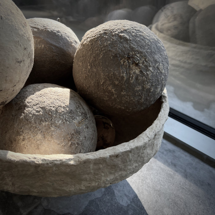 SUSTAIN Sculptural Bowl, small sand