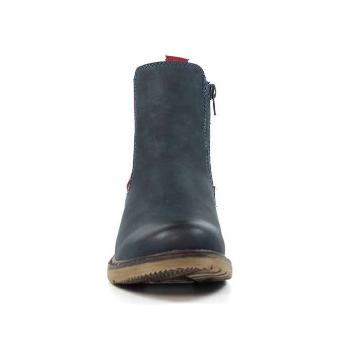 Suvi Navy Ankle Boot