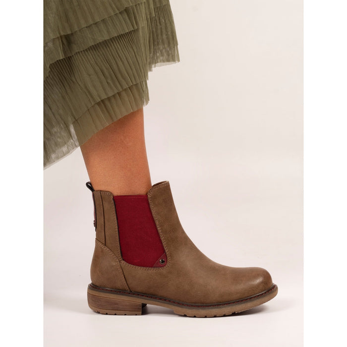 Suvi Taupe Ankle Boot