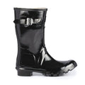 Sweden Black Mid-Calf Wellington