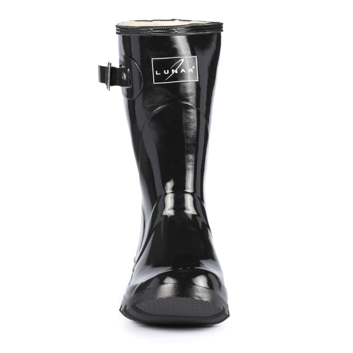 Sweden Black Mid-Calf Wellington