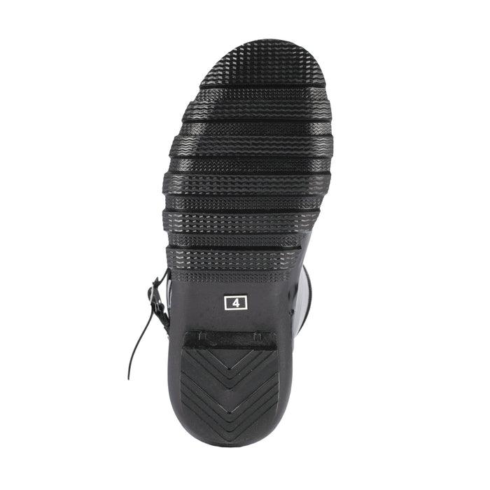 Sweden Black Mid-Calf Wellington