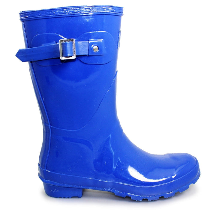 Sweden Blue Mid-Calf Wellington