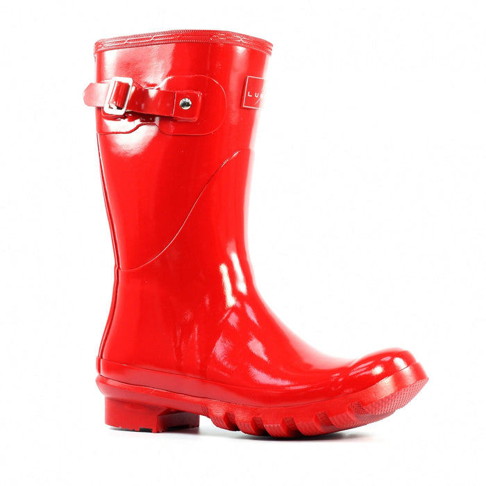 Sweden Red Mid-Calf Wellington
