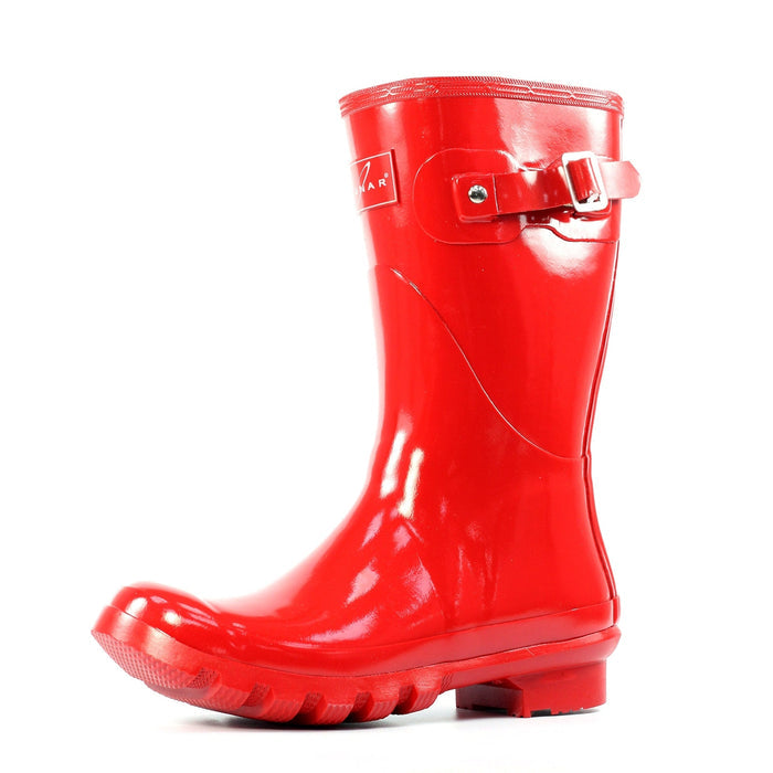 Sweden Red Mid-Calf Wellington