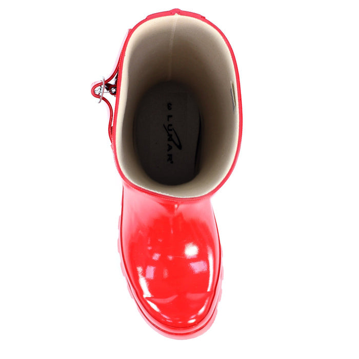 Sweden Red Mid-Calf Wellington
