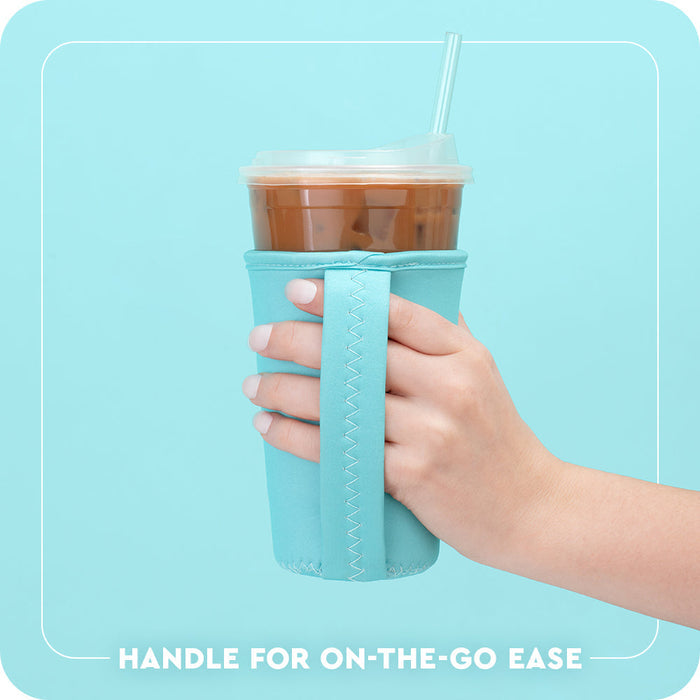 Swig Hydrangea Medium Iced Cup Coolie