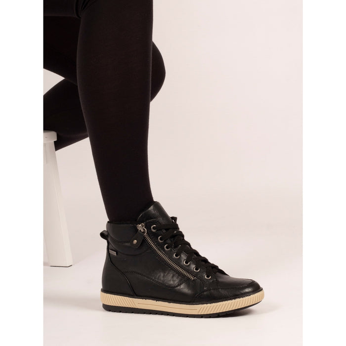 Tammy Black Waterproof  Ankle Boot