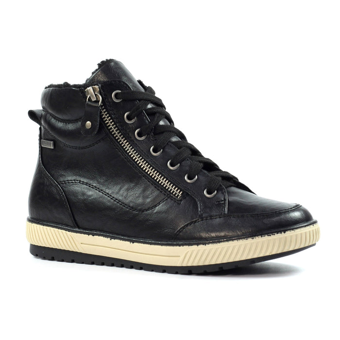 Tammy Black Waterproof  Ankle Boot