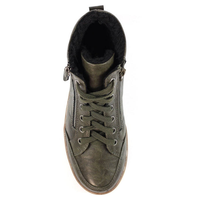 Tammy Olive Waterproof  Ankle Boot