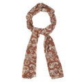 Tan Brown Paisley Hijab - Divinity Collection