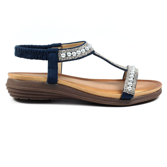 Tancy Blue Pearl Sandal