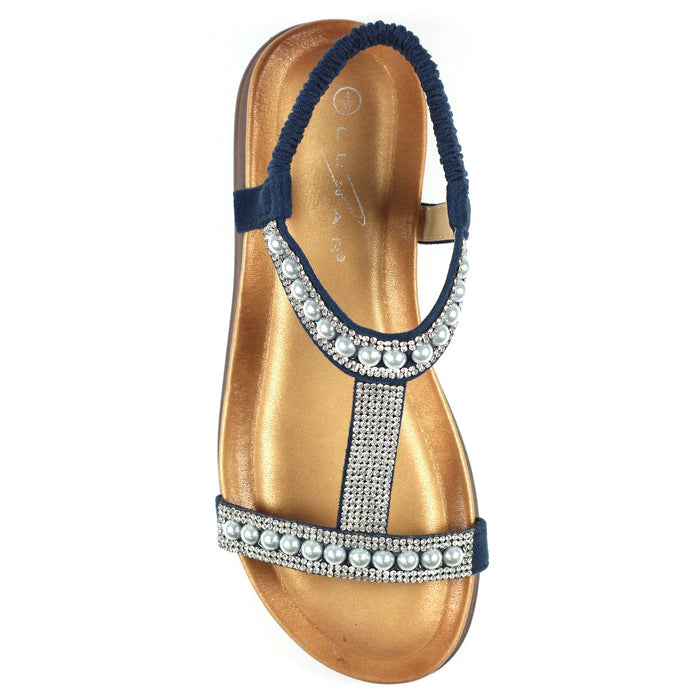 Tancy Blue Pearl Sandal