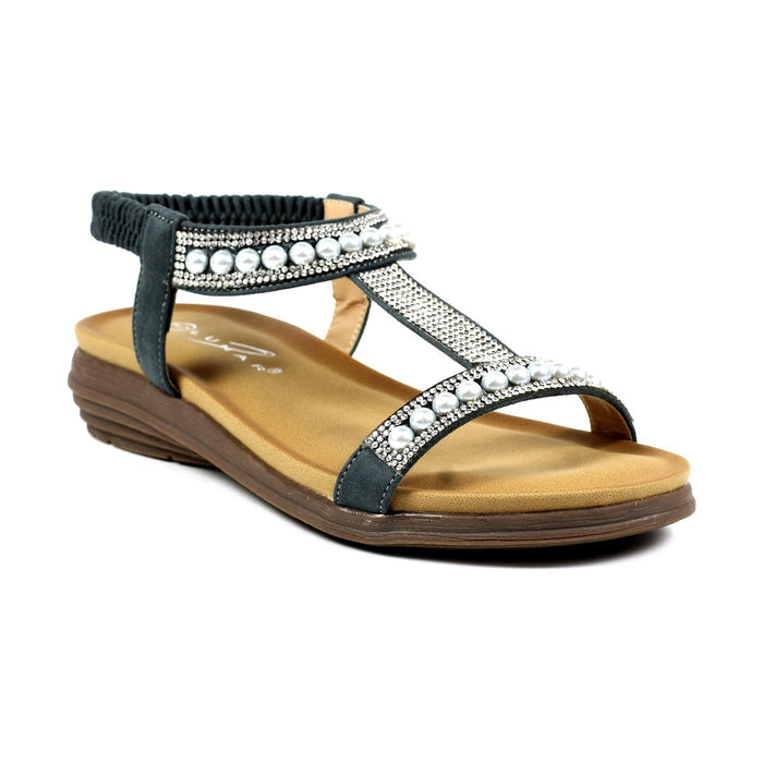 Tancy Grey Pearl Sandal