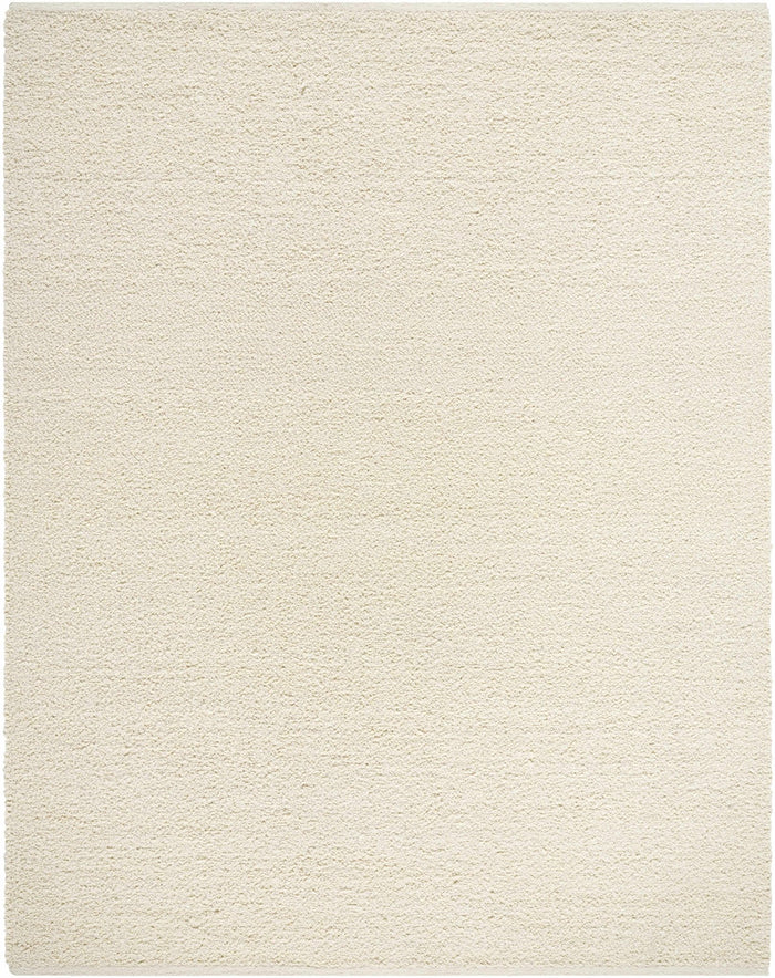 Teela Modern Solid Design Cream Area Rug - The Rug Decor