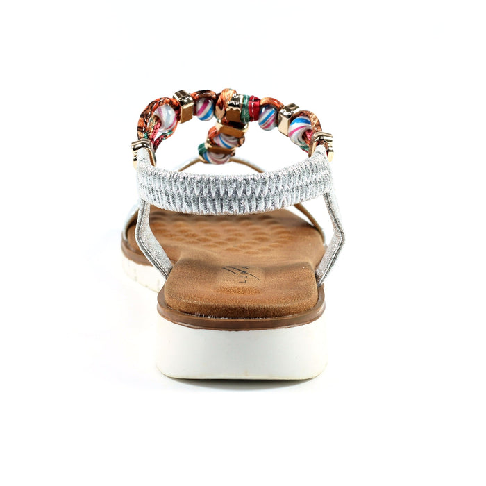 Tempo Silver Sandal