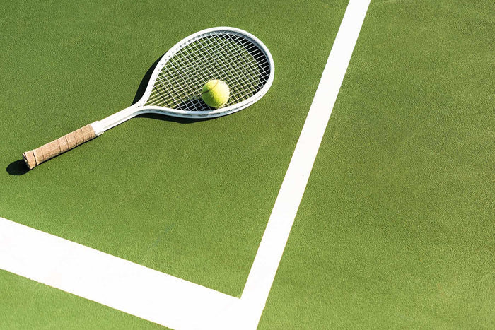 Tennis Racket Close up Wall Mural-Wall Mural-Eazywallz