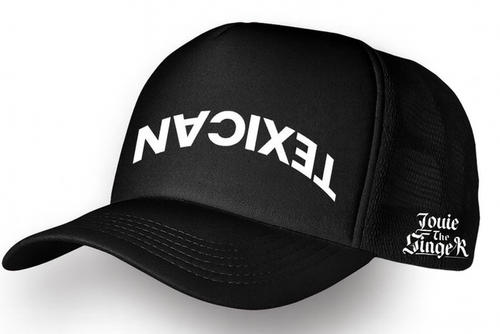 "Texican" Black on Black Snap Back