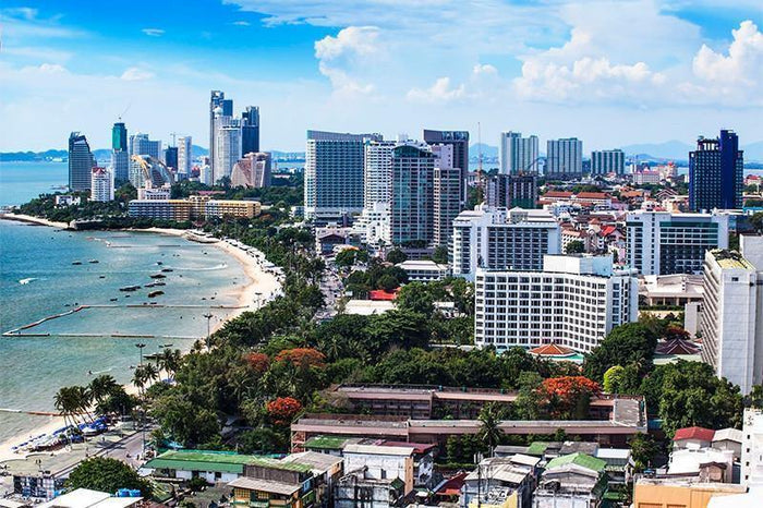 Thailand Beach Skyline Wall Mural-Wall Mural-Eazywallz