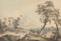 The Italianate Landscape Wall Mural-Wall Mural-Eazywallz