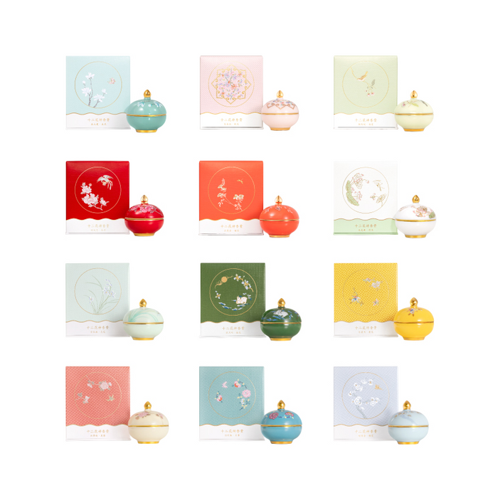 The Palace Museum “Flower Goddess” Solid Perfume style #01