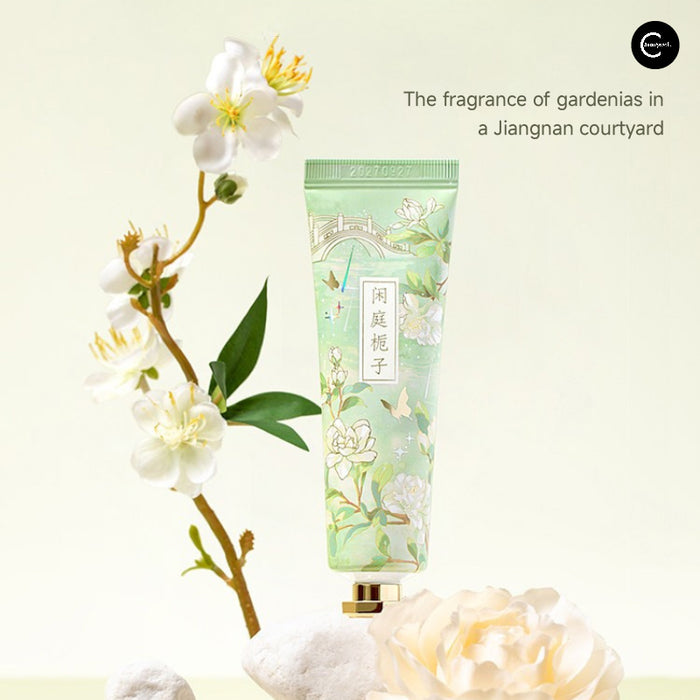 The Palace Museum Gardenia in the Courtyard hand cream tube