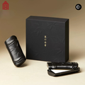 The Palace Museum Ink Bamboo solid perfume in black bamboo-style cases with a black presentation box
