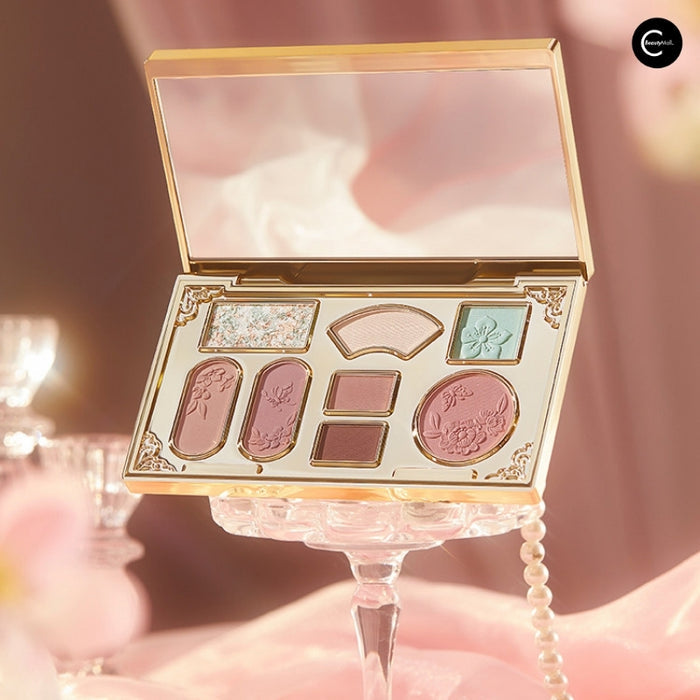 The Palace Museum Treasure Garden Collection Blossoming Radiance Eyeshadow Palette & Gift Set style #Blossoming Radiance Eyeshadow Palette