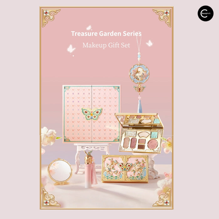 The Palace Museum Treasure Garden Collection Blossoming Radiance Eyeshadow Palette & Gift Set style #Blossoming Radiance Eyeshadow Palette