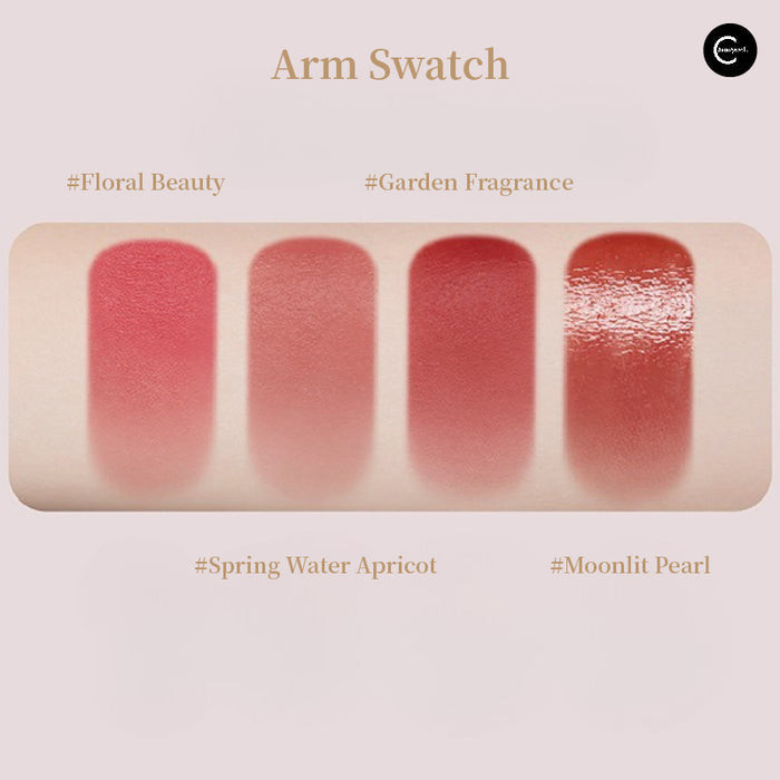 The Palace Museum Treasure Garden Lip Glaze style #Spring Water Apricot