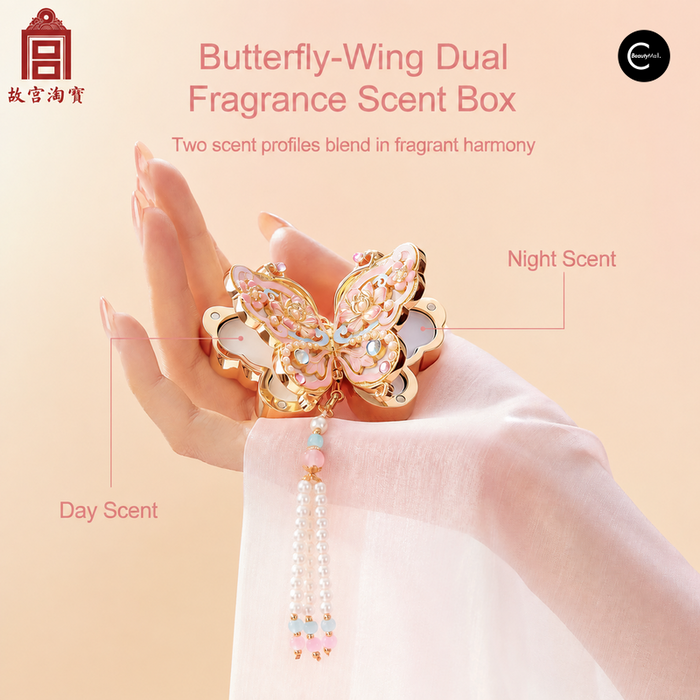 The Palace Museum Treasured Butterfly Perfume Balm