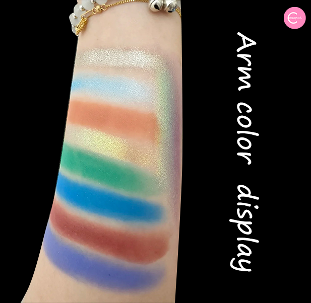 The U Cosmetic 9-Color Eyeshadow Palette detail