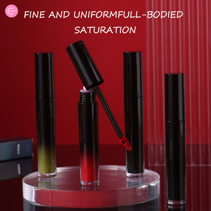 The U Cosmetic "Black, Green, Gray, Red" Lip Gloss Matcha green (lacquer finish)