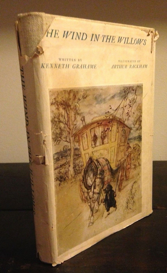 THE WIND IN THE WILLOWS Kenneth Grahame / ARTHUR RACKHAM, Intro MILNE 1952 HC/DJ