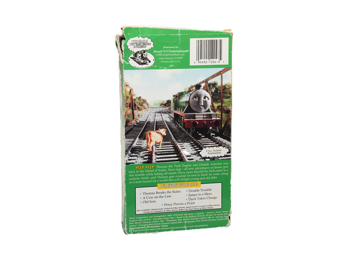 Thomas The Tank Engine & Friends Thomas Breaks The Rules VHS Tape. Storyteller Ringo Starr 1990