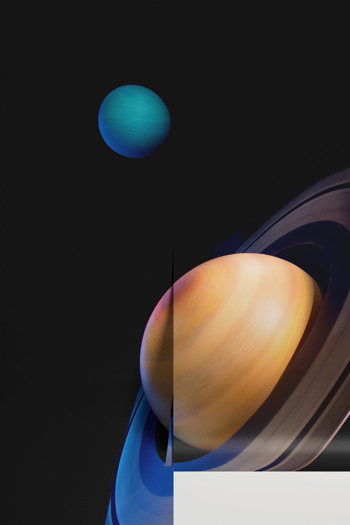 Three Planets in Space