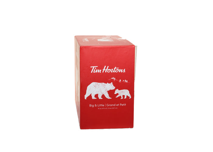 Tim Hortons Big Bear And Little Bear Coffee Mug Set