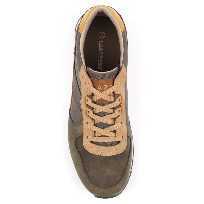 Tommy Khaki Mens Trainer
