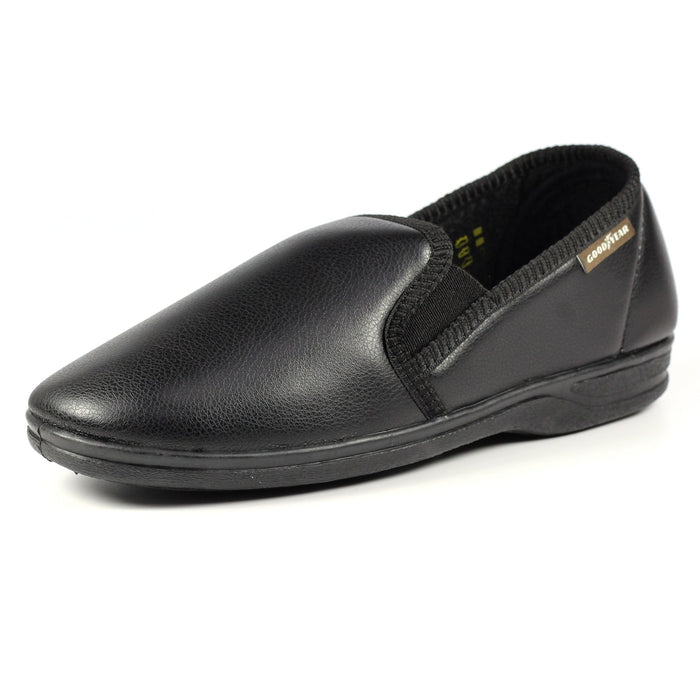 Trent Black Slipper