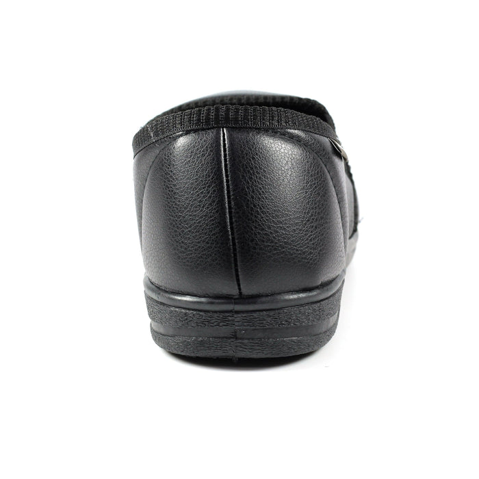 Trent Black Slipper
